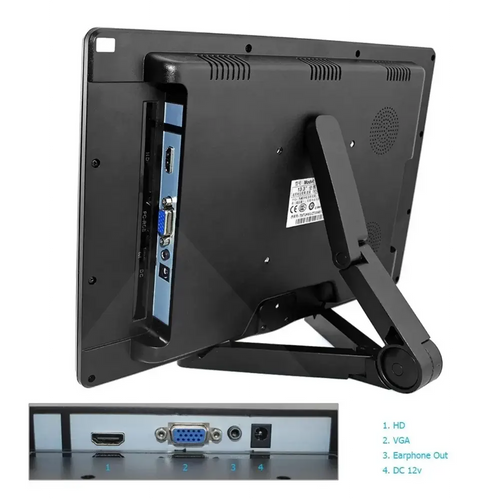 13.3 Inch Portable Full View IPS Display Monitor 1920x1080 High Definition 13.3 Inch Portable Full View IPS Display Monitor 1920x1080 High Definition