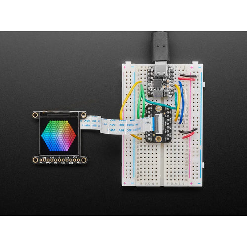 Adafruit 1.3 Inch 240x240 Wide Angle TFT LCD Display w/ MicroSD - ST7789 Adafruit 1.3 Inch 240x240 Wide Angle TFT LCD Display w/ MicroSD - ST7789