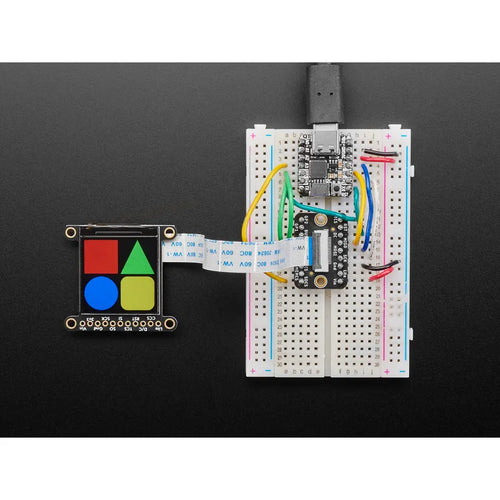 Adafruit 1.3 Inch 240x240 Wide Angle TFT LCD Display w/ MicroSD - ST7789 Adafruit 1.3 Inch 240x240 Wide Angle TFT LCD Display w/ MicroSD - ST7789