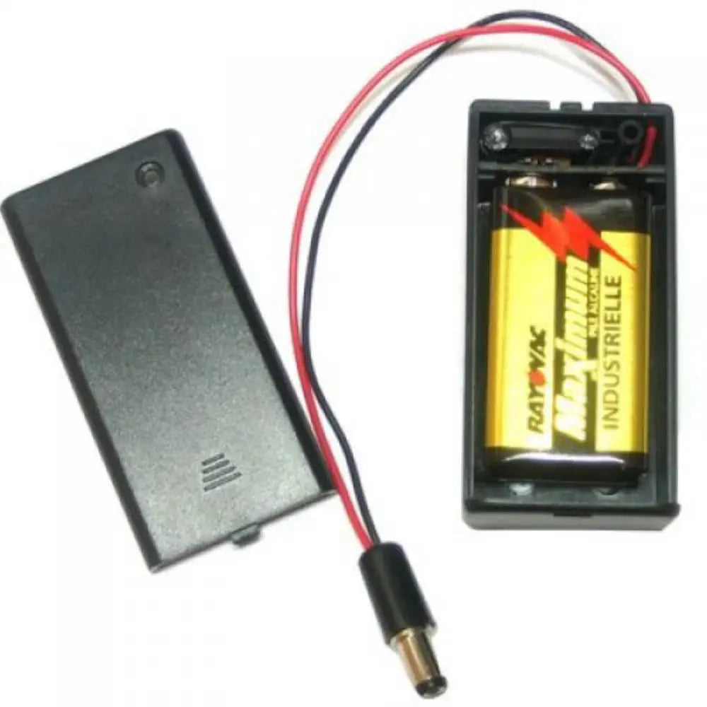 LAMPVPATH  Pack Of 5  9v Battery Holder, 9 Volt Battery Holder With Switch 9v Battery Case With Switch - View #13