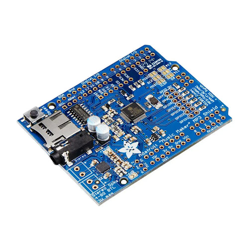 Adafruit Music Maker MP3 Shield for Arduino w/ 3W Stereo Amp v1.0 Adafruit Music Maker MP3 Shield for Arduino w/ 3W Stereo Amp v1.0