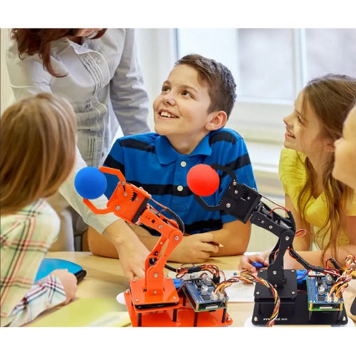 Adeept 5-DOF Programmable Robotic Arm Orange Kit for Raspberry Pi Adeept 5-DOF Programmable Robotic Arm Orange Kit for Raspberry Pi