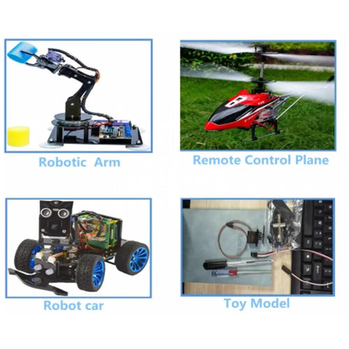 Adeept AD002 Servo Motor for RC Robot Car (8x) Adeept AD002 Servo Motor for RC Robot Car (8x)