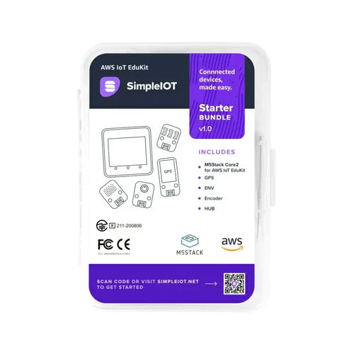 M5Stack AWS IoT Edukit SimpleIOT Starter Bundle V1.0 M5Stack AWS IoT Edukit SimpleIOT Starter Bundle V1.0