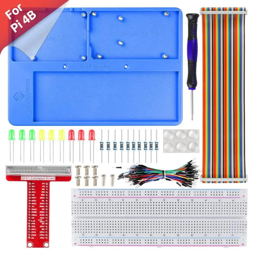 Holder Breadboard Kit w/ 830 points for Raspberry Pi & Arduino Uno R3, Mega 2560 Holder Breadboard Kit w/ 830 points for Raspberry Pi & Arduino Uno R3, Mega 2560