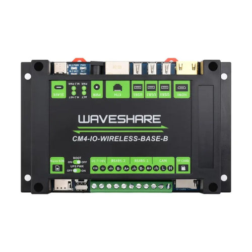 Industrial IoT 5G/4G Wireless Exp. for RPi CM4 w/ UPS, M.2 Slot, 4G Module (EU) Industrial IoT 5G/4G Wireless Exp. for RPi CM4 w/ UPS, M.2 Slot, 4G Module (EU)