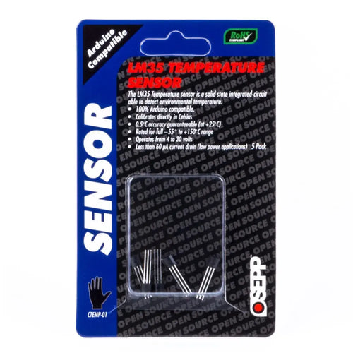 LM35 Temperature Sensor (5pk) LM35 Temperature Sensor (5pk)