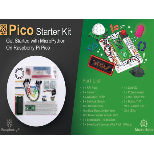 Pico Starter Kit for Raspberry Pi Pico Starter Kit for Raspberry Pi