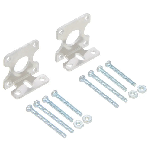 Pololu Stamped L-Bracket Pair for Plastic Gearmotors Pololu Stamped L-Bracket Pair for Plastic Gearmotors
