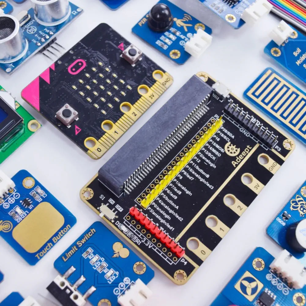 ロボット WOM Sensor Kit for BBC Micro:bit Yahboom World of Module Programmable Sensor Kit for Micro:bit V2 board