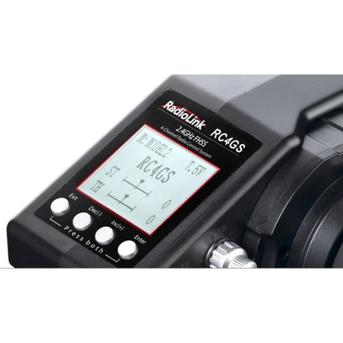 RadioLink RC4GS V3 2.4GHz 4CH Transmitter w/ R6FG Receiver RadioLink RC4GS V3 2.4GHz 4CH Transmitter w/ R6FG Receiver