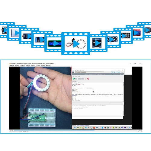 Raspberry Pi Pico MicroPython Sensor & Programming Kit Raspberry Pi Pico MicroPython Sensor & Programming Kit
