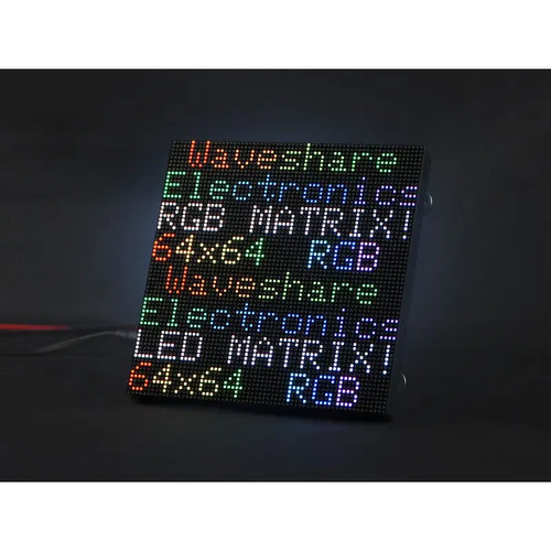 Waveshare RGB Full-Color LED Matrix Panel, 64x64 pixels, Adjustable Brightness Waveshare RGB Full-Color LED Matrix Panel, 64x64 pixels, Adjustable Brightness