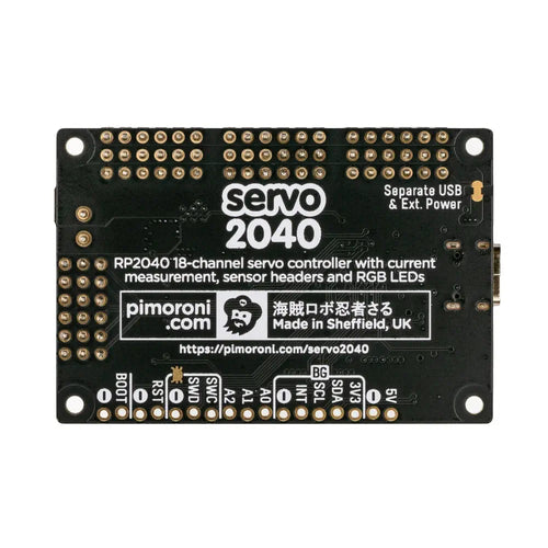Servo 2040 - 18-Channel Servo Controller Servo 2040 - 18-Channel Servo Controller