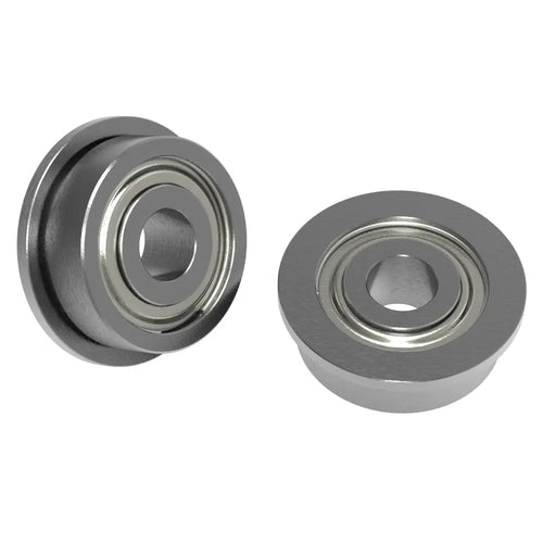 ServoCity 1/8 ServoCity 1/8" ID Flanged Ball Bearing (3/8" OD,  9/64" Thickness) - 2 Pack