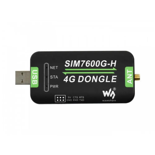 SIM7600G-H 4G DONGLE, GNSS Positioning, Global Band Support SIM7600G-H 4G DONGLE, GNSS Positioning, Global Band Support