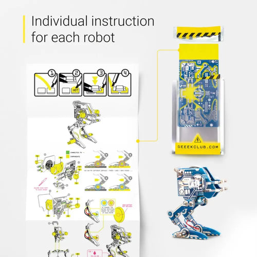 Geeek Club Smart Nano Bots Soldering Kit + Tool Kit Geeek Club Smart Nano Bots Soldering Kit + Tool Kit
