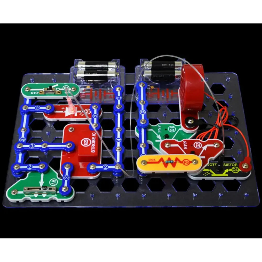 Snap Circuits LIGHT 電子機器探検キット Snap Circuits LIGHT Experiments Kit - RobotShop