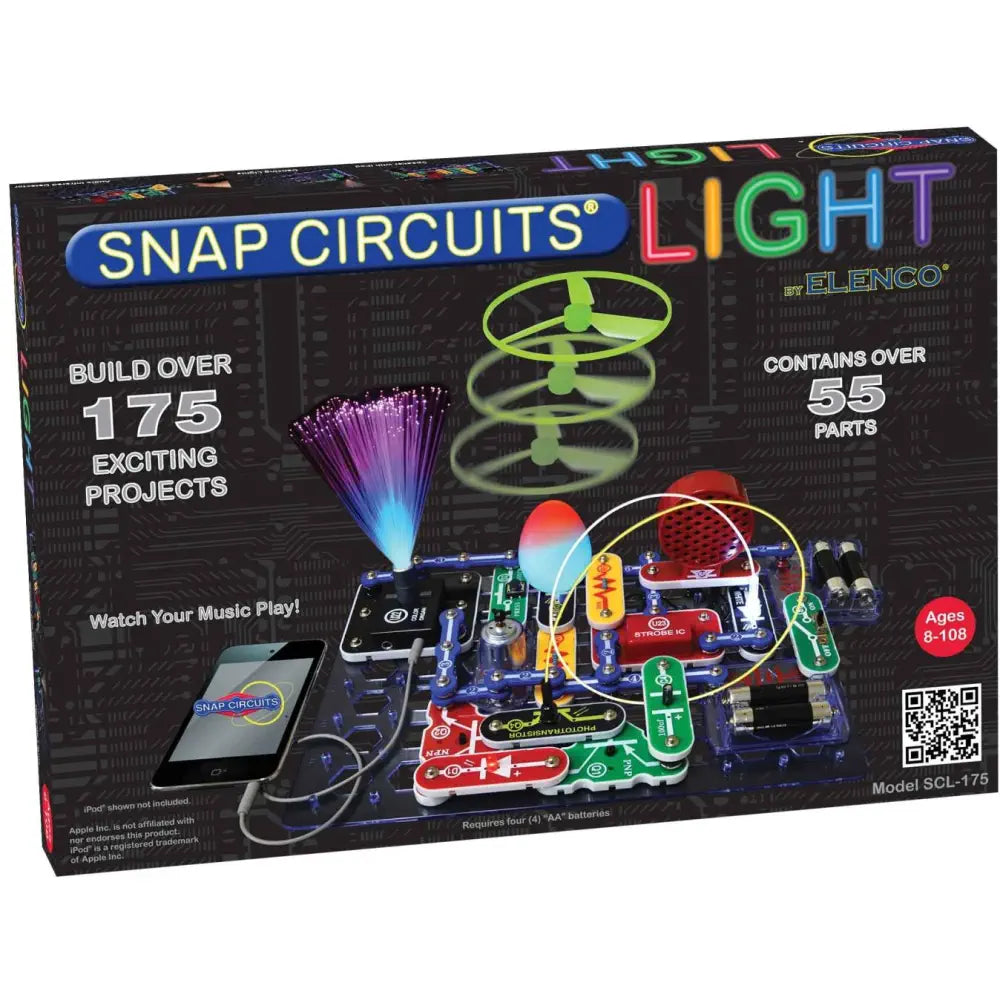 Snap Circuits LIGHT 電子機器探検キット Snap Circuits LIGHT Experiments Kit - RobotShop