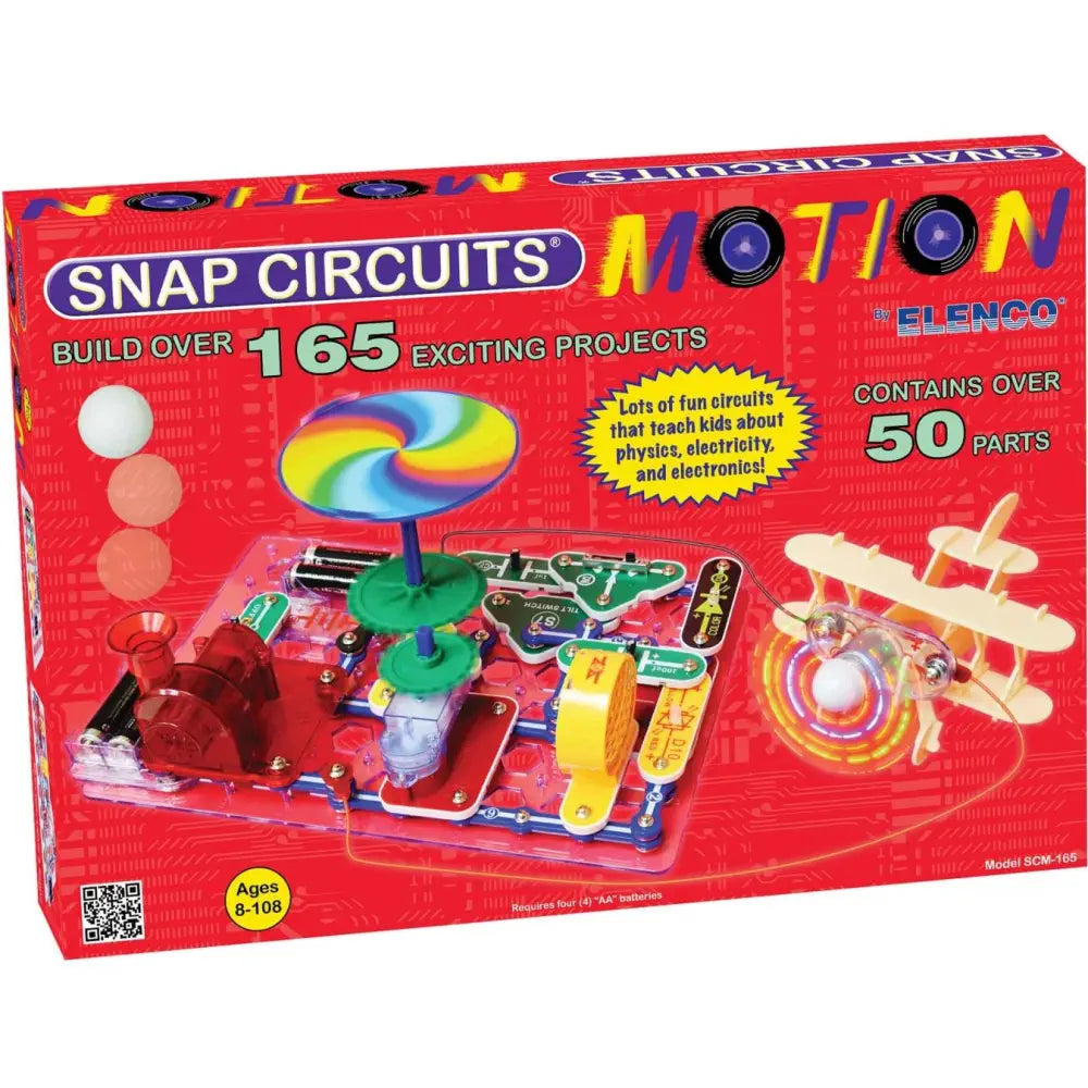 電脳サーキット Snap Circuits Motion Snap Circuits Motion Experiments Kit - RobotShop