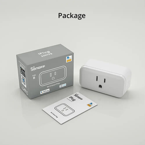 SONOFF iPlug Series Wi-Fi Smart Plug (S40 - Type B) SONOFF iPlug Series Wi-Fi Smart Plug (S40 - Type B)