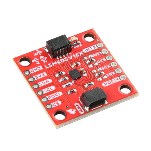 SparkFun 6DoF IMU Breakout - LSM6DSV16X (Qwiic) SparkFun 6DoF IMU Breakout - LSM6DSV16X (Qwiic)