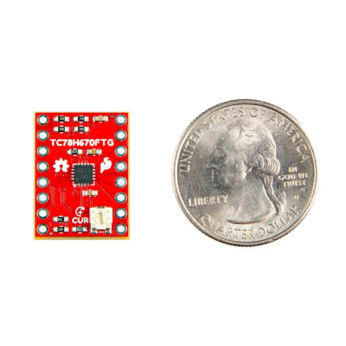 SparkFun Mini Stepper Motor Driver - TC78H670FTG SparkFun Mini Stepper Motor Driver - TC78H670FTG