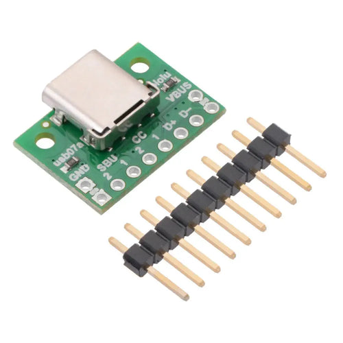 Pololu USB 2.0 Type-C Connector Breakout Board Pololu USB 2.0 Type-C Connector Breakout Board