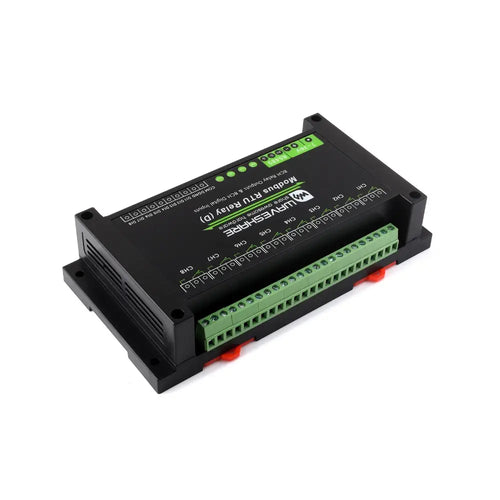 Waveshare Industrial Modbus RTU 8-Ch Relay Module w/ Digital Input & RS485 Interface Waveshare Industrial Modbus RTU 8-Ch Relay Module w/ Digital Input & RS485 Interface