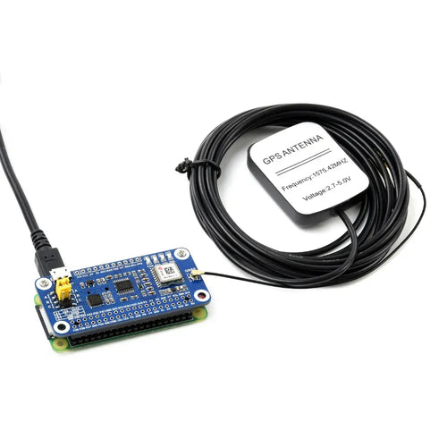 Waveshare MAX-M8Q GNSS HAT for Raspberry Pi, Multi-Constellation Receiver Support, GPS, Beidou, Galileo, GLONASS Waveshare MAX-M8Q GNSS HAT for Raspberry Pi, Multi-Constellation Receiver Support, GPS, Beidou, Galileo, GLONASS
