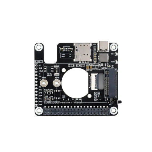 Waveshare PCIe to 5G/4G/3G HAT for Raspberry Pi 5, Compatible w/ 3042/3052 Packages SIMCom/Quectel 5G (RM530N-GL) Waveshare PCIe to 5G/4G/3G HAT for Raspberry Pi 5, Compatible w/ 3042/3052 Packages SIMCom/Quectel 5G (RM530N-GL)
