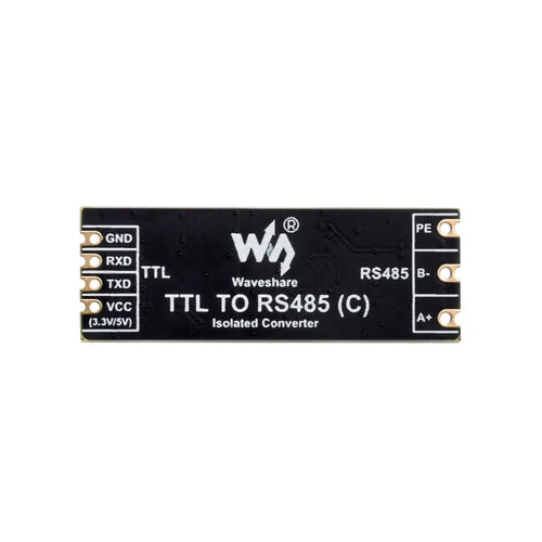Waveshare TTL to RS485 (C) Galvanic Isolated Converter, Half-Duplex Communication, Multi-Isolation Protection Waveshare TTL to RS485 (C) Galvanic Isolated Converter, Half-Duplex Communication, Multi-Isolation Protection