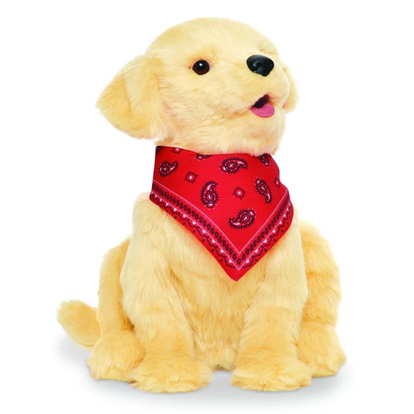 Ageless Innovations Golden Pup Interactive Robot Toy Dog 