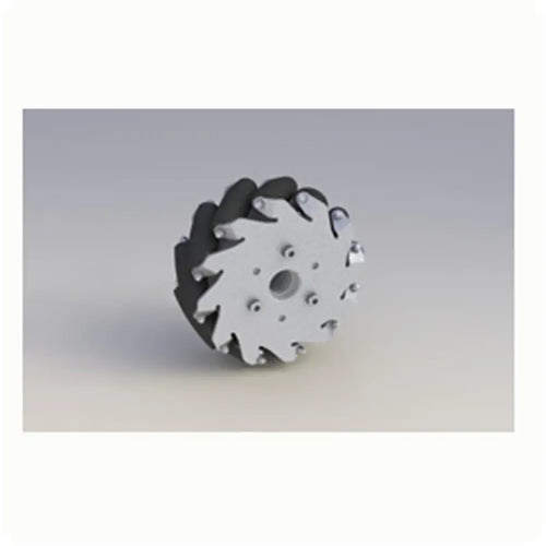 127mm Mecanum Wheels w/ Basic Rollers (2x Left, 2x Right)