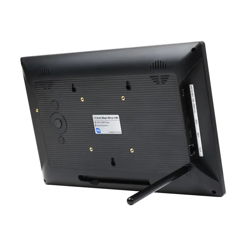 13.3inch CM4 Magic Mirror Mini-Computer, Touch w/ 4GB CM4 (UK Plug)