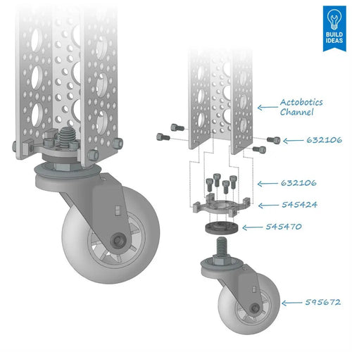 2" Swivel Caster Wheel