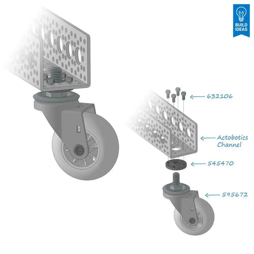 2" Swivel Caster Wheel