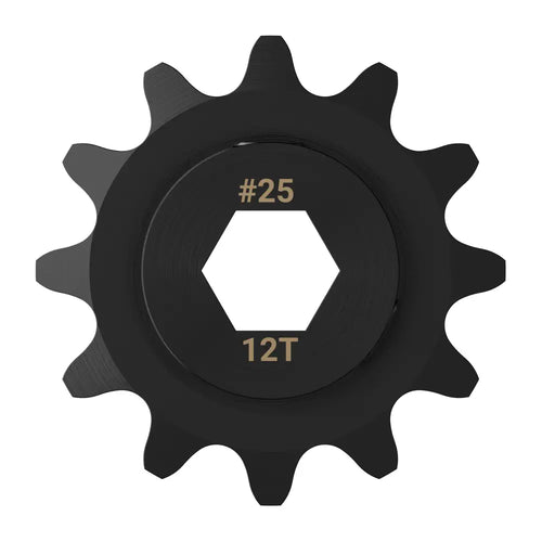 #25 Pitch Set-Screw Sprocket (8mm REX™ Bore, 12 Tooth)