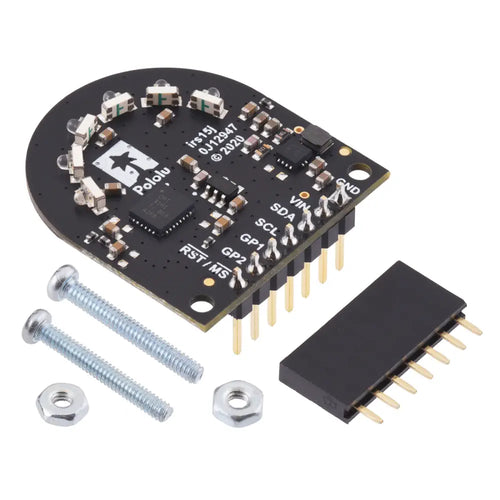 3-Channel Wide FOV Time-of-Flight Distance Sensor for TI-RSLK MAX Using opt3101