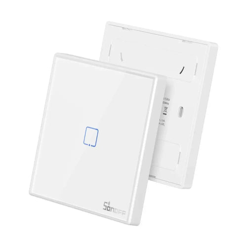 SONOFF T2EU-RF – Wall Panel Sticky 433MHz Wireless RF Remote (1 Gang)