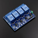 4 Channel 5V Relay Shield Module