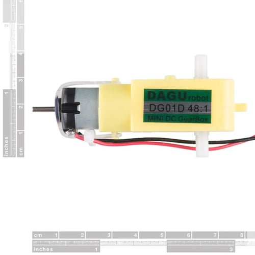 4.5V Hobby Gearmotor - 140 RPM (Pair)