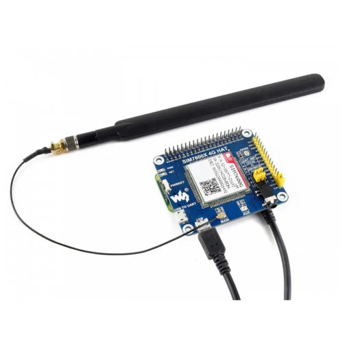 4G/3G/2G/GSM/GPRS/GNSS HAT for Raspberry Pi LTE CAT4 (Global Version)