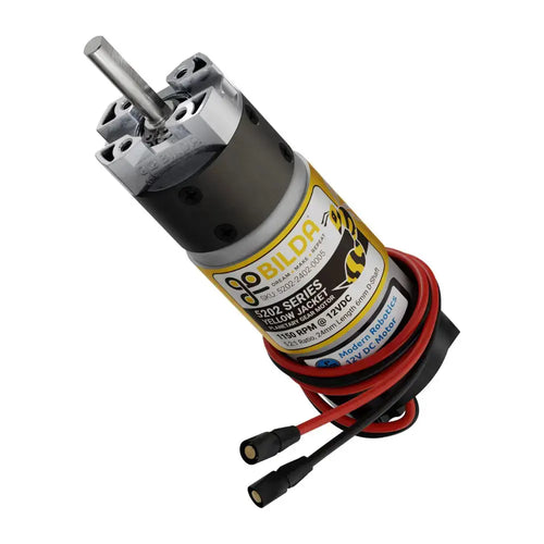 5202 Series Yellow Jacket Planetary Gear Motor w/ Encoder (5.2:1, 1150 rpm)