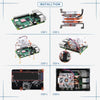 52Pi NAS Case w/ Low-Profile Fan & M.2 Sata SSD for Raspberry Pi 4B