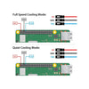 52Pi Fan ABS Case w/ Heatsinks for Raspberry Pi 4 B (Black)