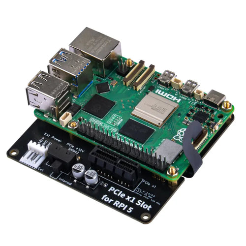 52Pi P02 PCIe Slot for Raspberry Pi 5 Extention Adapter Board