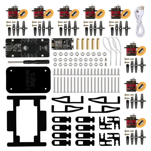 ACEBOTT ESP8266 Quadruped Bionic Spider Robot Kit Compatible w/ Arduino