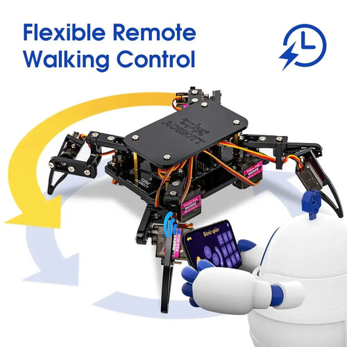 ACEBOTT ESP8266 Quadruped Bionic Spider Robot Kit Compatible w/ Arduino