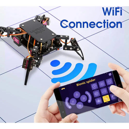 ACEBOTT ESP8266 Quadruped Bionic Spider Robot Kit Compatible w/ Arduino